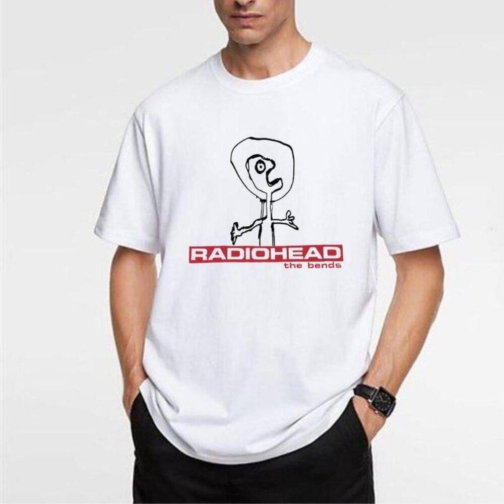 Radiohead The Bends Album Art Classic Rock Band Graphic Unisex T-Shirt